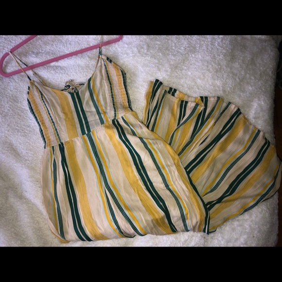 Blue Rain Dresses & Skirts - striped jumpsuit